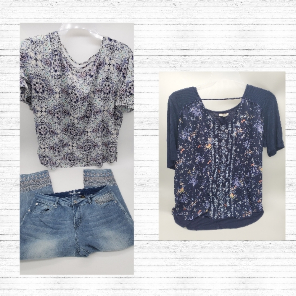 Womens capri and tops set